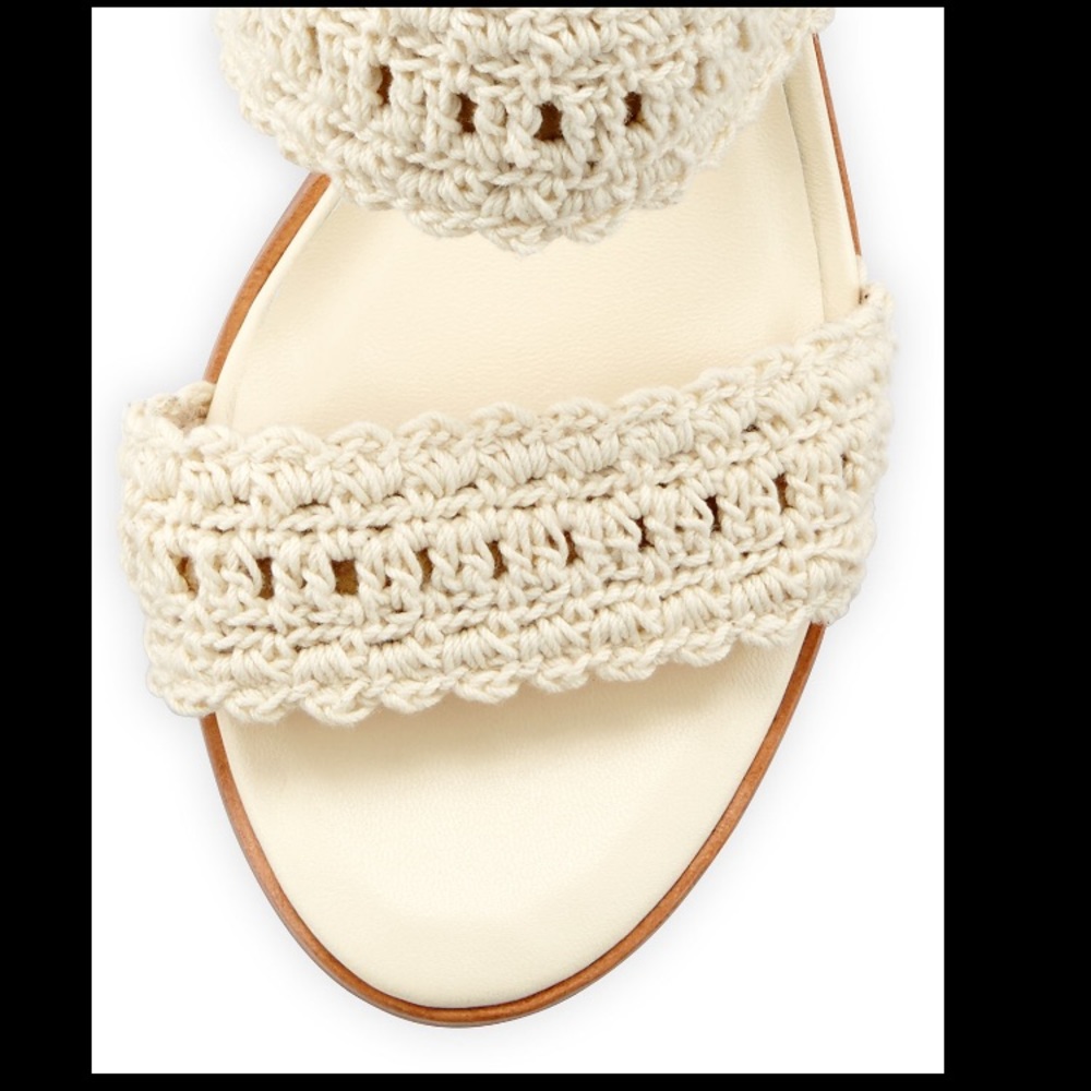 NWT!! JOIE Crochet Lace-Up Heal - Picture 4 of 12